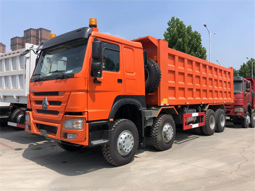 Sinotruk howo 8x4 dump truck export to Guinea