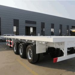 3 axle Flatbed semitrailer