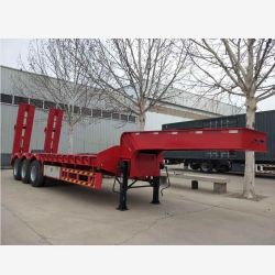 China made 50 tons  lowbed semitrailer