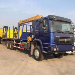 sinotruck howo crane mounted truck